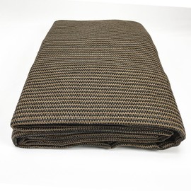 Alion Home Sun Shade Fabric, UV Sunblock Breathable Screen Mesh for Fence, Garden, Backyard, Outdoor, Patio, Pergola, Greenhouse, Barn (10 x 50 FT, Mocha Brown)