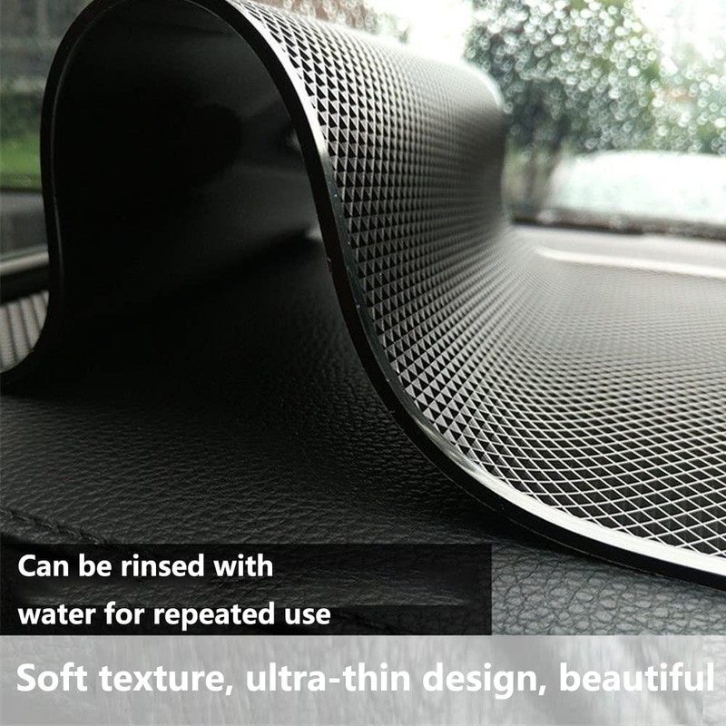 JINYUNDUOSP Extra Large & Thick Sticky Anti-Slip Pad for Car
