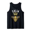 Calia Name Calia Birthday Gifts Queen Crown Bee Calia Tank