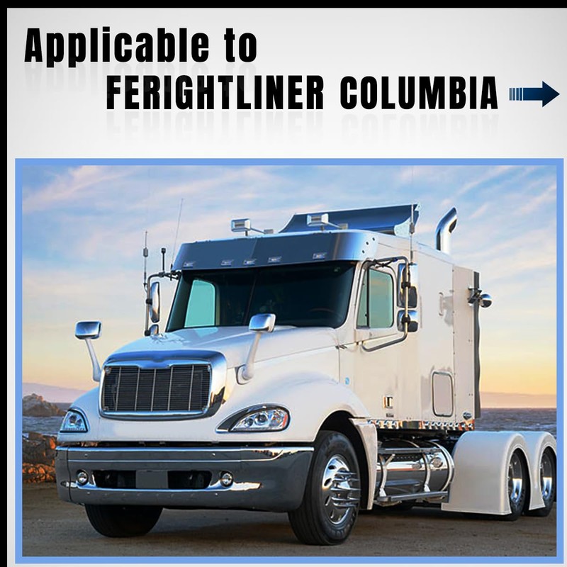 Pair Set Chrome Headlight Bezel Trim Cover Driver + Passenger