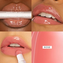 Tarte Maracuja Juicy Lip Plumping Lip Oil 2.7mL - Packaging May Vary (Rose (Soft Pink Beige), 2.7mL)