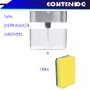 Dispensador de jabón para Cocina con Soporte de Esponja 2