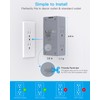 Multi Plug Outlet, Surge Protector, 5 Outlet Extender with 4