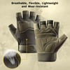DUFFOBAN Tactical Gloves for Men - Half Finger Airsoft Gloves
