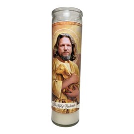 His Holy Dudeness Devotional Prayer Saint Candle