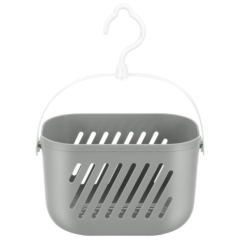 Gatuida Plastic Storage Basket with Hook, Hanging Shower Kitchen Organizer,