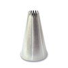 Scrapcooking 1803 Fluted Piping Nozzle Stainless Steel 14 x 4.25
