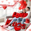 Pickmesh 11 Pcs Valentine's Day Heart Shaped Throw Pillows 11.8