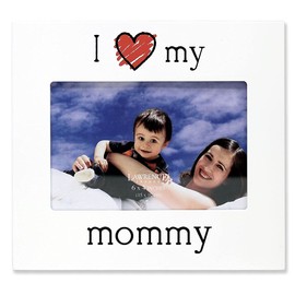 Lawrence Frames 550064 'I Love My Mommy' Picture Frame, 6 by 4-Inch, White