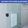 PATIKIL 15/16" Glass Door Pull Handle, Stainless Steel 2Pcs No