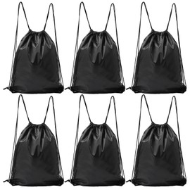EHDWXVZM 6-Teiliger Kordelzugbeutel, wasserdichte Aufbewahrungsbeutel, Aufbewahrungsbeutel Mit Großer Kapazität, Geeignet Für Fitness, Reisen Und Schwimmen.