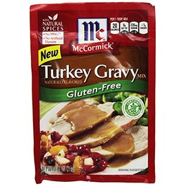 McCormick Gluten Free Turkey Gravy Mix (4 Pack) .88 oz Packets