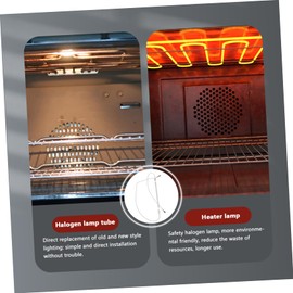 Mobestech Bracket Halogen Heater Tube Replacement for Heating Elements Warm Halogen Lamp Tube for Oven