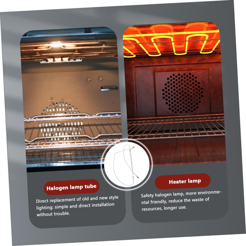 Mobestech Bracket Halogen Heater Tube Replacement for Heating Elements Warm