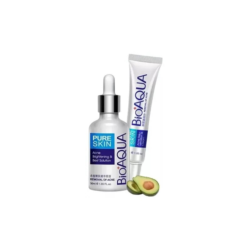 Tratamiento Acne Puntos Negros Manchas Cicatrices Barros 2pz