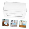 KICHOUSE Wall Mounted Mask and Disposable Gloves Dispenser Box Transparent
