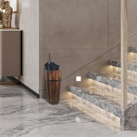 Luxshiny Wooden Umbrella Stand Entryway Rustic Umbrella Holder Freestanding Umbrella Bucket Barrel Rack Canes Walking Sticks Golf Clubs Organizer Flower Floor Vase for Porch