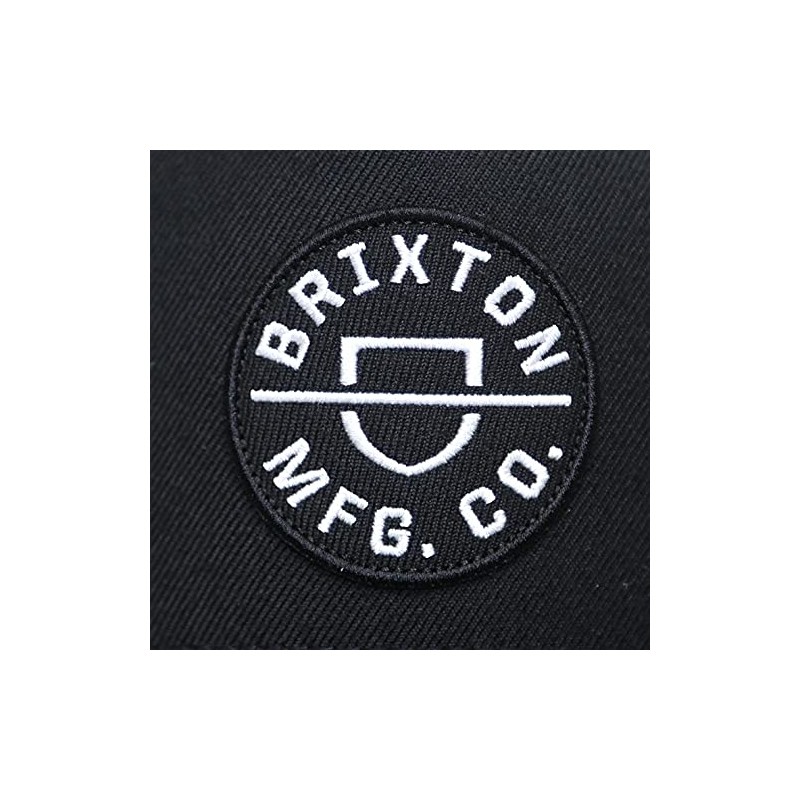 BRIXTON CREST C MP SNAPBACK CAP Snapback Cap Hat, Black