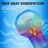 SOFOC -BA21D Motorcycle Halogen Headlight G40 Lamp Low Beam Design