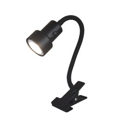 KING SHA Plug-in Clip on Picture Light with Dimmer Timer, Flexible Gooseneck Fixture Lamp for Paintings/Reading, 2x5W GU10 Warm White CRI90 Bulbs - Clip on Light Fixtures