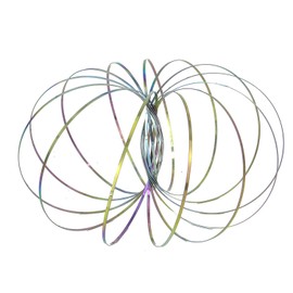 Toyland® Stainless Steel Kinetic Spring - Sensory Play - Destress and Relaxation Toys (Multi)