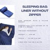 Smooth Silky Sleeping Bag Liner for Camping Hiking Hostel Travel
