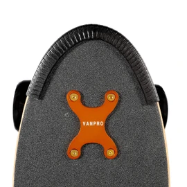 VanPro Skateboard Longboard Deck Guard Protector, Rubber Edge Guard, Edge Protection (Black, 7.84inh)..