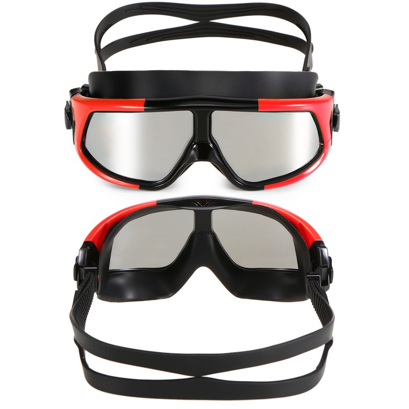 Professional Swim Goggles Women Men Adjustable Anti-Fog Wide View Swimming