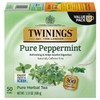 Twinings Pure Peppermint Tea - Naturally Caffeine Free, Refreshing Mint