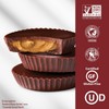 Justins, Peanut Butter Cups Dark Chocolate Box Organic, 1.4 Ounce,