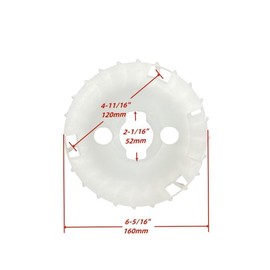 Cooling Fan for Predator 79cc 99cc 3HP Gas Engine for Coleman Powersports CT100U CC100X Mini Trail Bike Scooter for Champion 1500W 1800W Non-Inverter Generator for All Power APG3014 2000W Generator