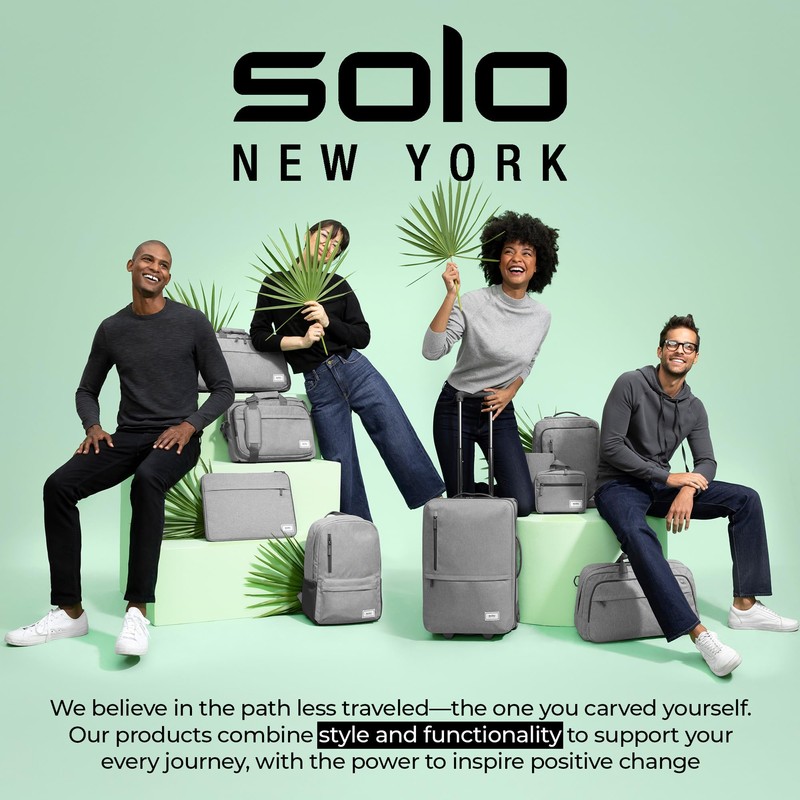 Solo New York Macdougal Rolling Laptop Bag. Rolling Briefcase for
