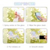 LUMOOM Prism Window Sticker, Bird Protection, Suncatcher Window Sticker, Anti-Collision