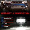 FIERYRED LED Fog Light Compatible with Tacoma 2005-2011/Solara 2004-2006/Sequoia 2008-2015/Tundra