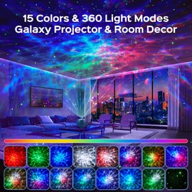 Bedroom Decor Boy Gift Lava Lamp Room Decor 15 White Noise Sound Machine for Kids Night Light Bluetooth Projector Nebula Projector Sunset Lamp Led Cloud Lights for Bedroom
