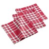 Douceur d 'Intérieur Traditio Napkins, Cotton, Red, 40 x 40