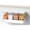 POSE K134100 Kitchen Seasoning Rack Slim Suction Sheet, White