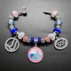 muiot JACK AND JILL Sorority Bracelet JJ 1938 Rhinestone Letter