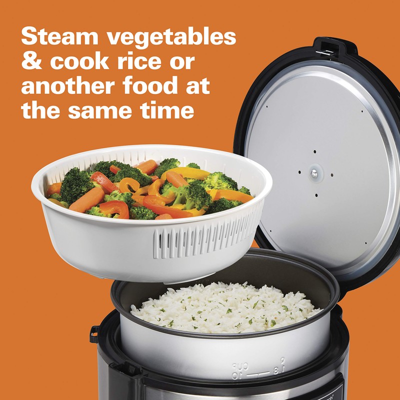 Hamilton Beach Digital Programmable Rice and Slow Cooker & Food