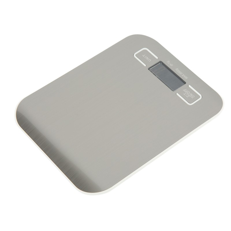 Kitchen Scale Portable HD LED Display Mini Stainless Steel Home