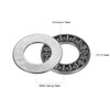 sourcing map AXK1528+2AS Needle Roller Thrust Bearings with 2 Washers,