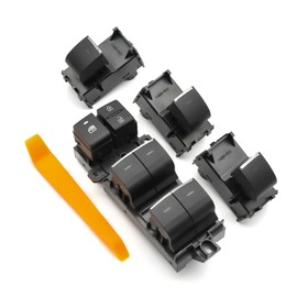 IZYSS Master Power Window Switch Driver Side & 3 Passenger Side Window Switches Replacement OEM 84040-02180, 84040-0R020 84040-F4060 Compatible with 2019-2021 Toyota RAV4 XA50, 2018-2021 Toyota C-HR