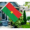 Burkina Faso Flag,3x5 FT Burkinabé Flag,36x60 Inch Large Digitial Double-Printed