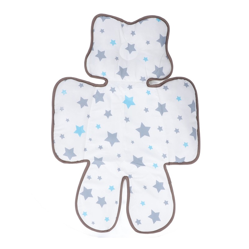 Baby Carriage Cushion Body Support Special Shaped Reduce Fatigue Washable