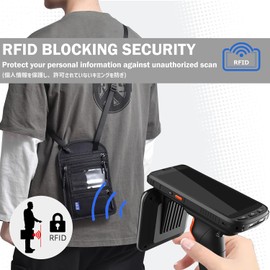 ZAVOTA Passport Case, Neck Lowering, Skimming, Passport Cover, Card Case, Large Capacity, Multi-functional Storage Pocket, Label Wallet, Lightweight, Transparent Passport, Passport Bag, Overseas