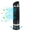 DR.PREPARE Oscillating Tower Fan, Desk Table Fan with 3 Speeds,