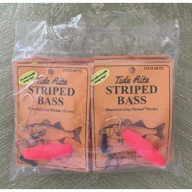 Mustad 12 Packs Tide Rite Double Baitholder Float Rig Mustad Hooks R752