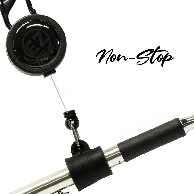 Better Labz EZ PEN Retractable Pen Reel for Nurses, Teachers,