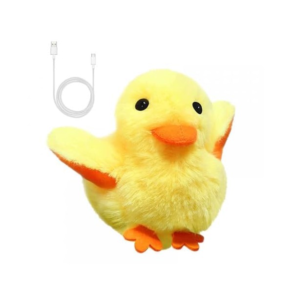 Namvo Interactive Cat doll Squeaky Dog doll Duck doll with