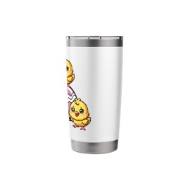 Easter Chick Eggs Egg Shell Chicken Chicken Happy Easter Children Stainless Steel Insulated Tumbler